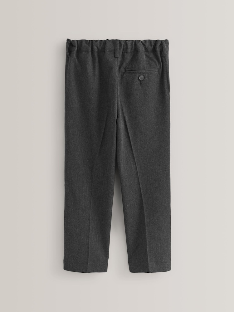 Grau - Schulhose mit Bügelfalten vorne (3–17 Jahre) - Bild 2 von 7 Grau - Schulhose mit Bügelfalten vorne (3–17 Jahre) - Bild 2 von 7
