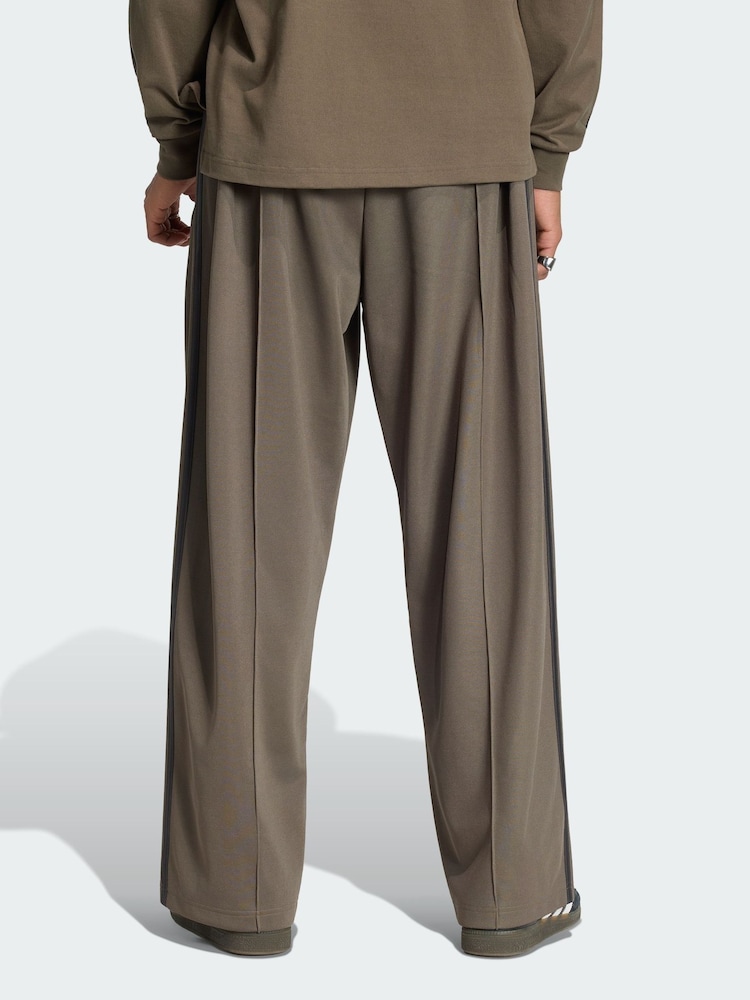 adidas Originals Brown Oversized Track Trousers - Image 2 of 5