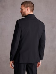 Schwarz - Signature Anzugjacke in Slim Fit aus italienischem Stoff - Bild 3 von 10