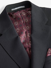 Schwarz - Signature Anzugjacke in Slim Fit aus italienischem Stoff - Bild 7 von 10