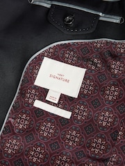 Schwarz - Signature Anzugjacke in Slim Fit aus italienischem Stoff - Bild 9 von 10