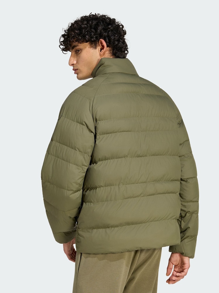 adidas Green Essentials Packable Insulated Jacket - Image 2 of 5 adidas Green Essentials Packable Insulated Jacket - Image 2 of 5