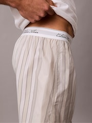 Calvin Klein Pyjama-Set aus Baumwoll-Popeline mit Shorts - Bild 5 von 6