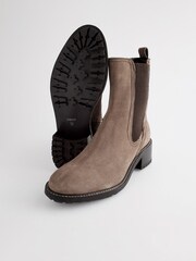 Taupe Regular/Wide Fit Forever Comfort® Chelsea Ankle Boots - Image 4 of 6