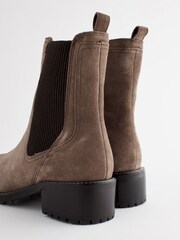 Taupe Regular/Wide Fit Forever Comfort® Chelsea Ankle Boots - Image 5 of 6