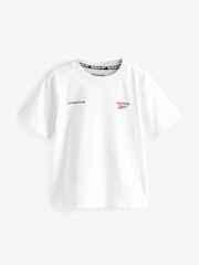 Reebok 100% Cotton Back Printed T-Shirt - Image 7 of 9