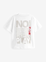 Reebok 100% Cotton Back Printed T-Shirt - Image 8 of 9