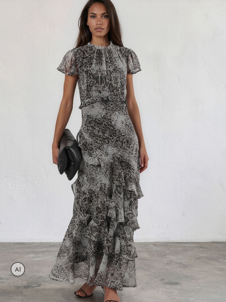 Religion Natural Sian Maxi Dress - Image 2 of 8 Religion Natural Sian Maxi Dress - Image 2 of 8