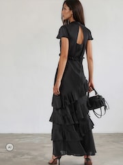 Religion Black Sian Maxi Dress - Image 4 of 8