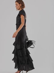 Religion Black Sian Maxi Dress - Image 7 of 8