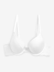 Black/White Push Up Pad Plunge Smoothing T-Shirt Bras 2 Pack A-E - Image 9 of 9