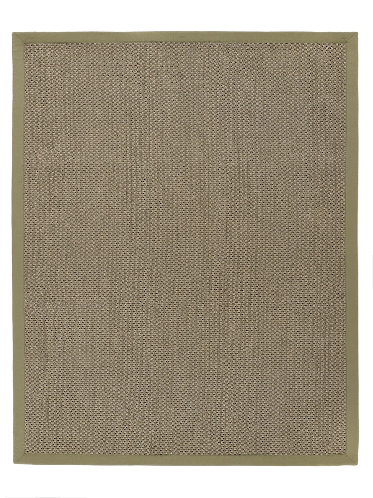 Origin Rug Collection. Sage Green Border Sisal Rug - Image 2 of 2