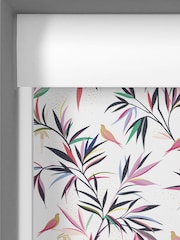 Sara Miller White Bamboo Made to Measure Roller Blinds - Image 4 of 6