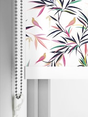 Sara Miller White Bamboo Made to Measure Roller Blinds - Image 5 of 6