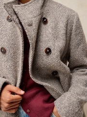 White Stuff Brown Kaia Tweedy Jacket - Image 5 of 7