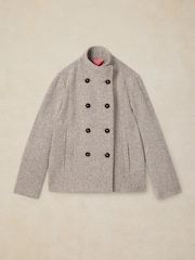 White Stuff Brown Kaia Tweedy Jacket - Image 6 of 7