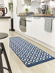 My Mat Navy Crescent Large Runner - Image 1 of 4