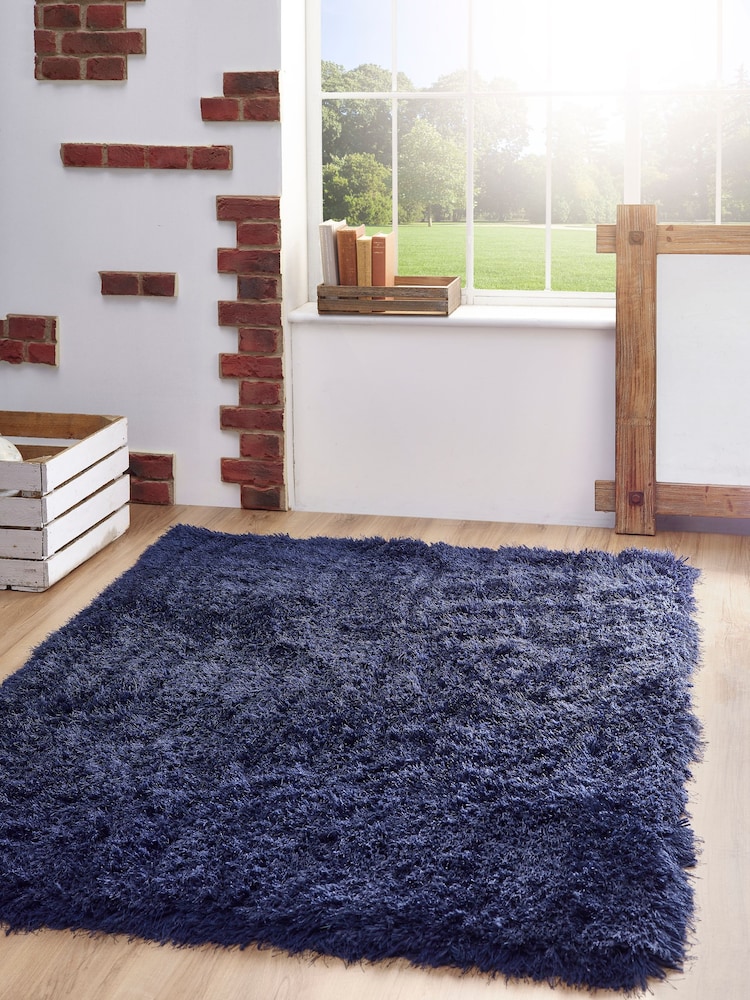 Origin Rug Collection. Navy Extravagance Rug - Image 2 of 6 Origin Rug Collection. Navy Extravagance Rug - Image 2 of 6
