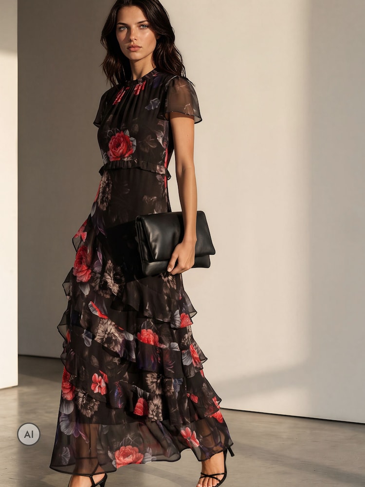 Pulang Bulaklak - Religion Sian Maxi Dress - Larawan 1 ng 8 Pulang Bulaklak - Religion Sian Maxi Dress - Larawan 1 ng 8