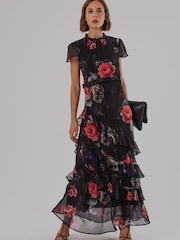Pulang Bulaklak - Religion Sian Maxi Dress - Larawan 7 ng 8