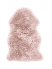 Origin Rug Collection. Adobe Rose Sheepskin Rug - Image 4 of 4