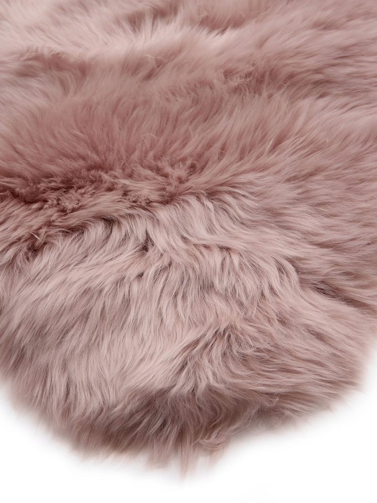 Origin Rugs Adobe Rose Sheepskin Rug - Image 8 of 8 Origin Rugs Adobe Rose Sheepskin Rug - Image 8 of 8