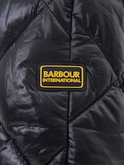 Barbour® International Benson Quilt Black Coat - Image 11 of 13