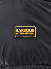 Barbour® International Benson Quilt Black Coat - Image 13 of 13