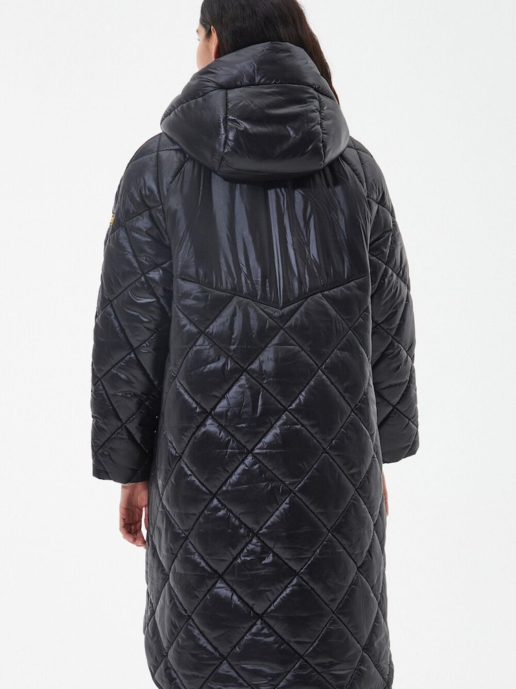Barbour® International Benson Quilt Black Coat - Image 2 of 13