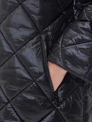 Barbour® International Benson Quilt Black Coat - Image 6 of 13