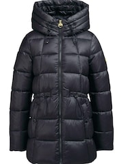Barbour® International Benson Quilt Black Coat - Image 7 of 13