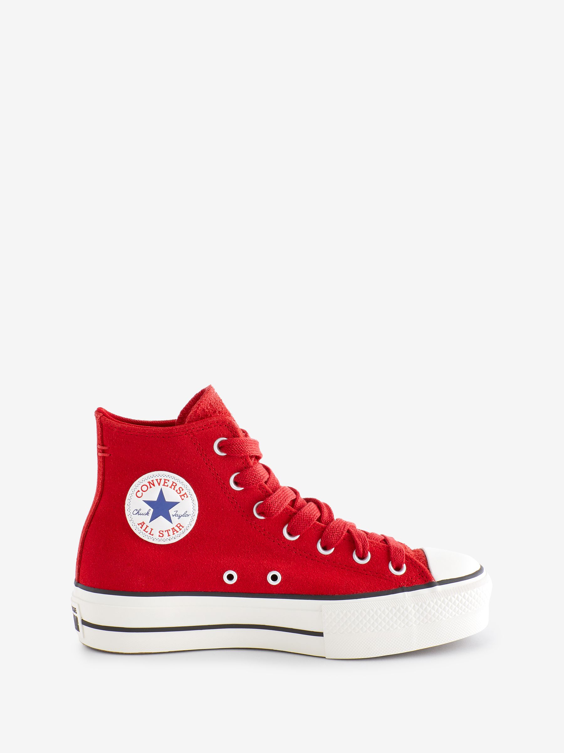 Buy Converse Red Platform Lift Trainers from Next Luxembourg