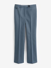 Blue Tailored Twill Straight Leg Trousers - Image 6 of 6