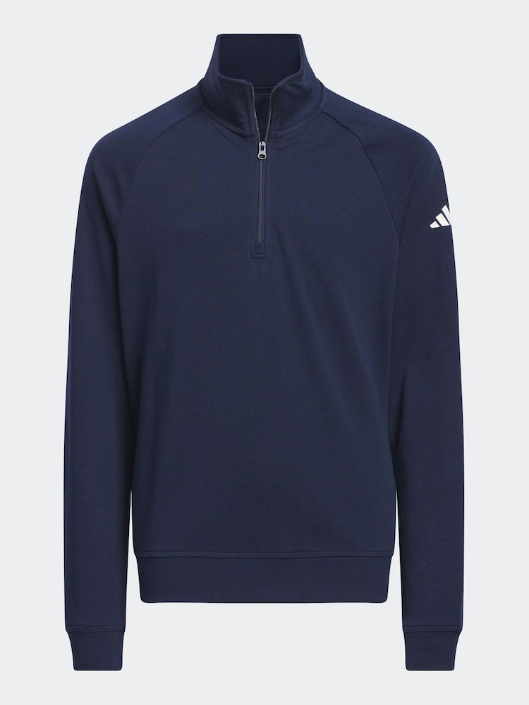 adidas Golf Quarter Zip Layer Black Sweatshirt - Image 1 of 5