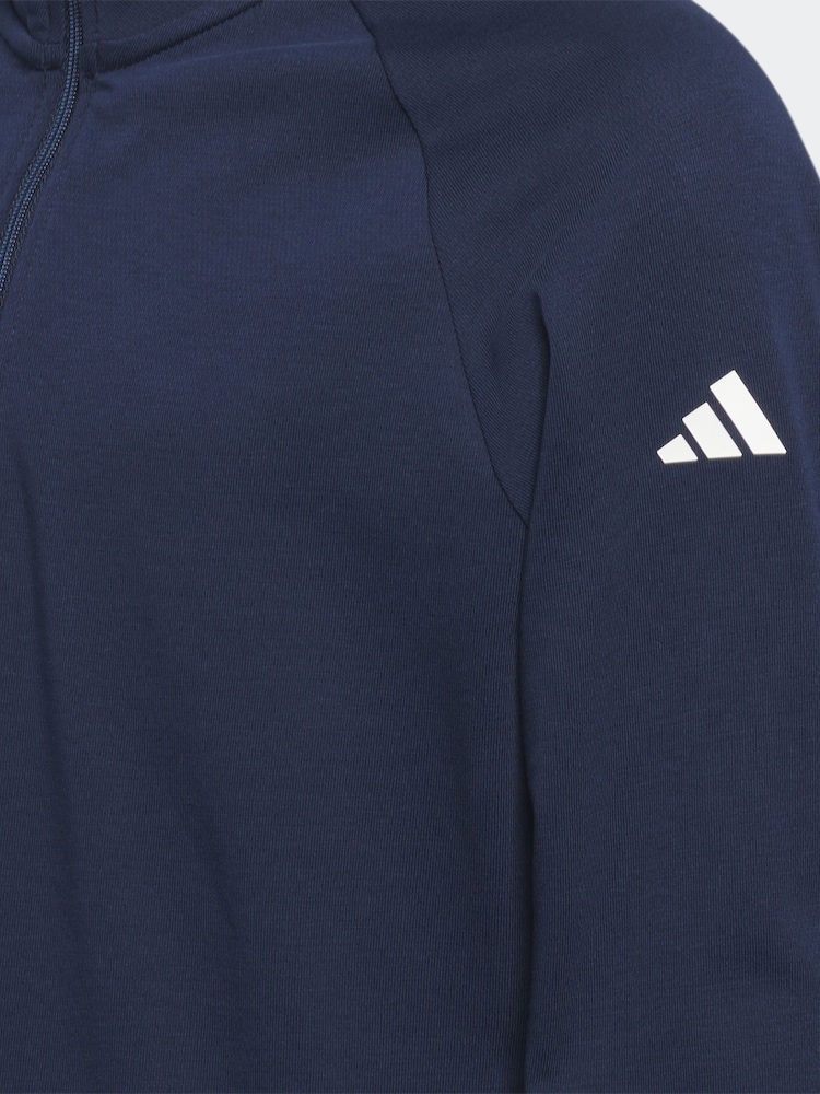 adidas Golf Quarter Zip Layer Black Sweatshirt - Image 5 of 5