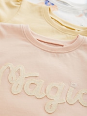 Blue Short Sleeve T-Shirts 4 Pack (3mths-7yrs) - Image 3 of 3