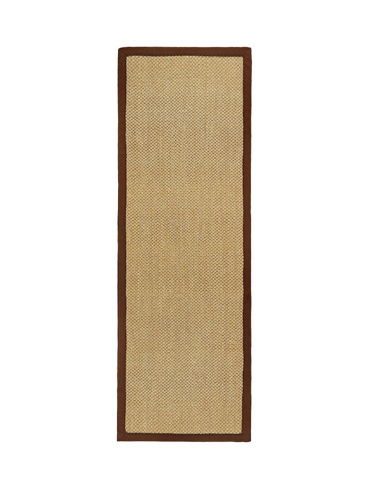 Origin Rugs Natural Beige/Brown Sisal Runner - Image 5 of 5 Origin Rugs Natural Beige/Brown Sisal Runner - Image 5 of 5