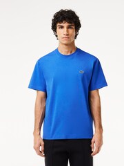 Lacoste Relaxed Fit Jersey 100% Cotton T-Shirt - Image 1 of 5