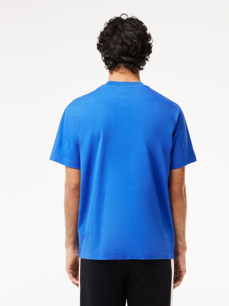 Lacoste Relaxed Fit Jersey 100% Cotton T-Shirt - Image 2 of 5
