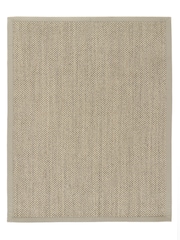 Origin Rug Collection. Beige Sand Border Sisal Rug - Image 2 of 2