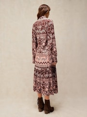 White Stuff Kalia Tie Neck Dress - Kuva 3 / 6