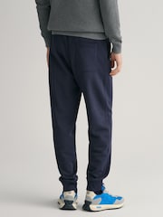 GANT Evening Blue Shield Logo Joggers - Image 2 of 4