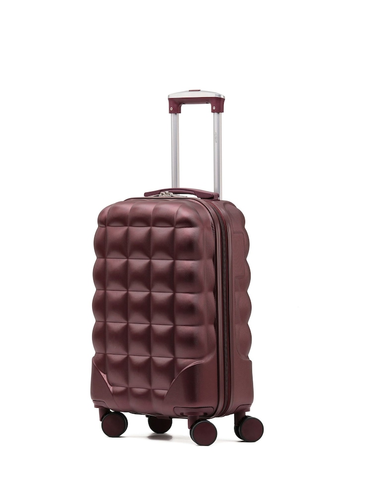 Flight Knight 55x35x20cm 8 Wheel ABS Hard Case Cabin Carry On Hand Luggage - Image 1 of 7 Flight Knight 55x35x20cm 8 Wheel ABS Hard Case Cabin Carry On Hand Luggage - Image 1 of 7