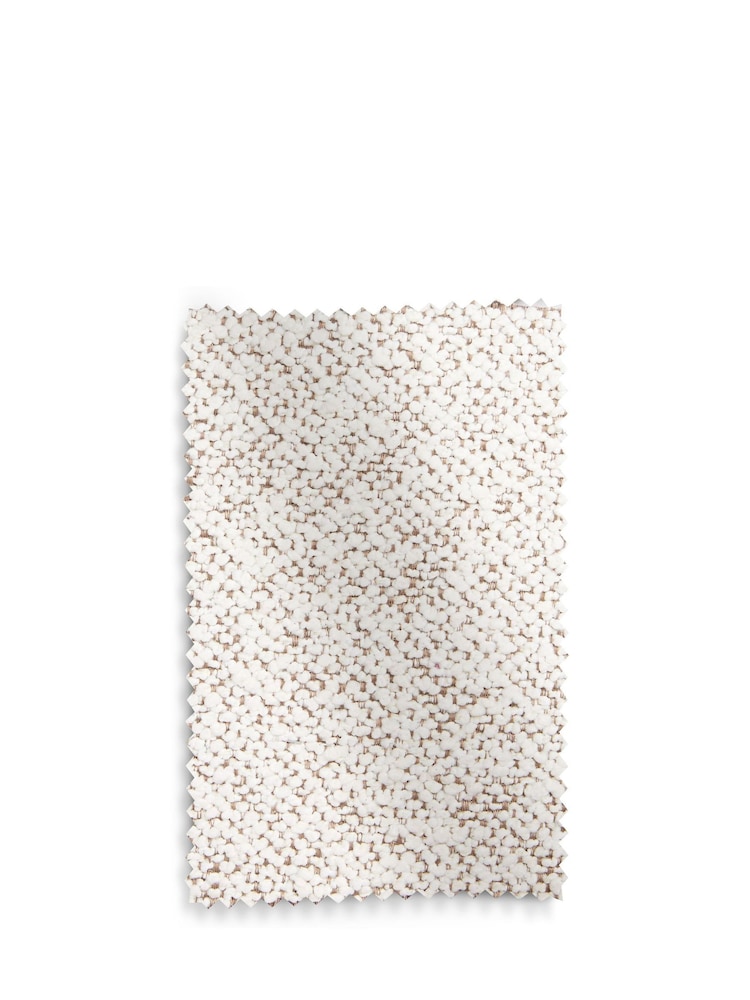 Set of 2 Casual Boucle Oyster Aire Light Wood Leg Dining Chairs - Image 7 of 7