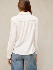 Ақ - White Stuff Ronley көйлегі - 6суретінің 3 суреті