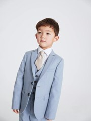 MOSS Blue Boys Flannel Jacket - Image 1 of 3