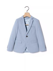 MOSS Blue Boys Flannel Jacket - Image 3 of 3