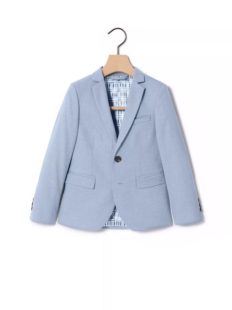 MOSS Blue Boys Flannel Jacket - Image 3 of 3