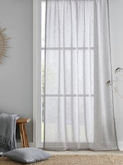 Drift Home Grey Kayla Slot Top Voile Panel - Image 2 of 3