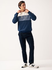 Blue Block Overhead Hoodie - Image 2 of 9
